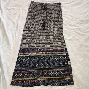 Cato—Multicolor maxi skirt